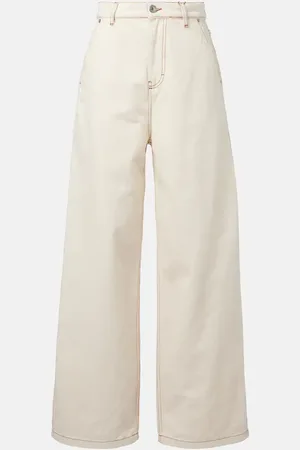 Ami High-rise wide-leg jeans