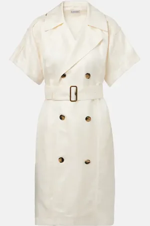 Burberry Belted midi dress