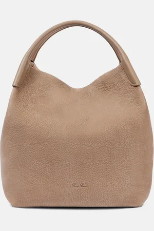 Loro Piana Bale Large leather tote bag