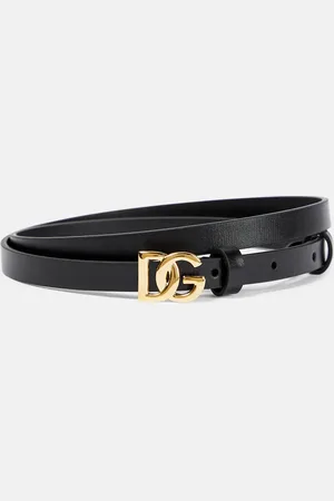 Dolce & Gabbana DG leather belt