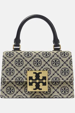 Tory Burch T Monogram Mini jacquard tote bag