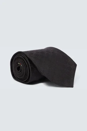 Gucci GG silk twill tie