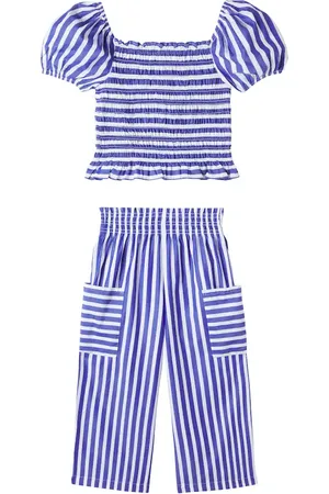 Ralph Lauren Striped cotton top and pants set