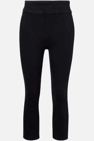 Frame Jetset cotton-blend capri pants
