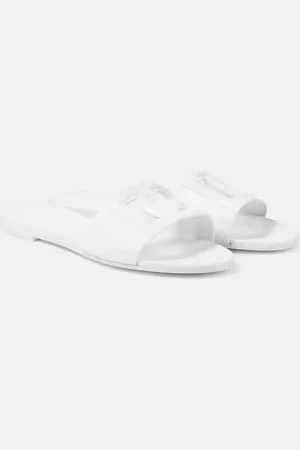 Dolce & Gabbana DG cutout rubber slides
