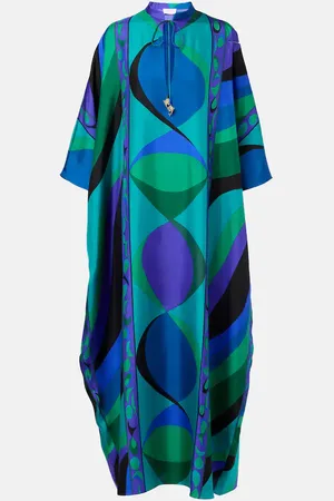 Puccini Iride silk kaftan