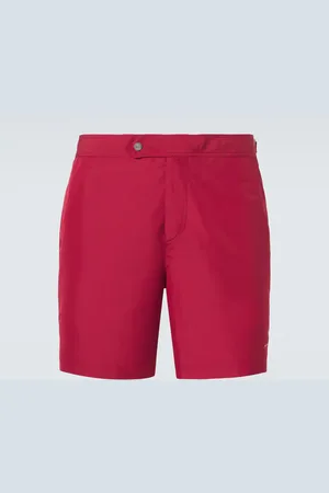 Brunello Cucinelli Logo swim trunks