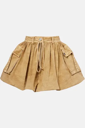 Ganni Cotton-blend miniskirt