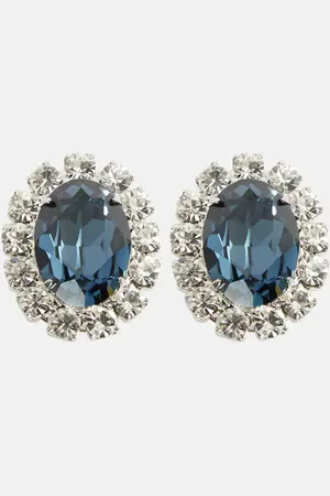 Jennifer Behr Diana crystal-embellished earrings