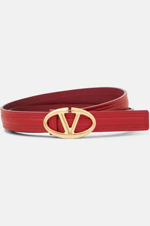 VALENTINO GARAVANI VLogo Bold leather belt