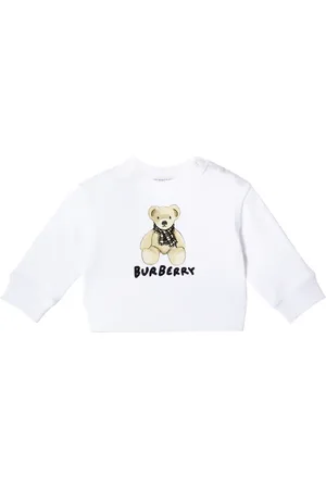 Burberry Baby logo printed cotton jersey sweatshirt