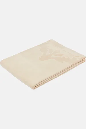 Loro Piana Crest cotton beach towel