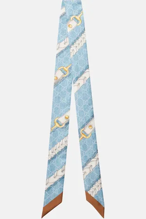 Gucci GG silk scarf