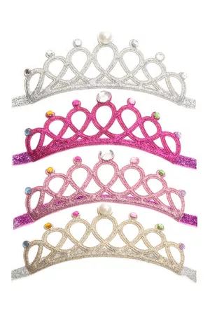 Newchic Girls Kids Children Baby Elastic Princess Hairband Party Crown Tiara Hair Head Band