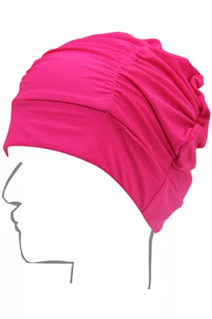 Newchic Cozy Stretchy Soft Folding Protect Ears Long Hair Swimming Cap For Women