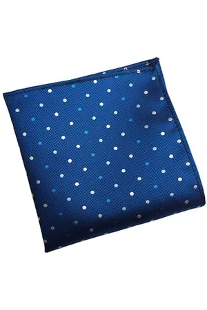 Newchic Men Pocket Square Hankerchief Polka Dots