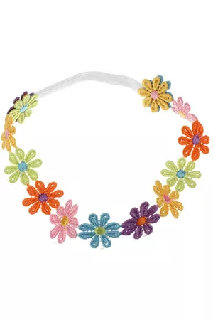 Newchic Kids Children Colorful Sunflower Lace Headdress Baby Hair Band