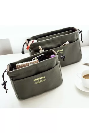 Newchic Women Portable Canvas Storage Bag Travel Cosmetic Bag Girls Toiletry Kit