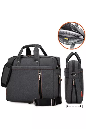 Newchic Men Laptop Bags - Oxford Waterproof Laptop Bag Crossbody Bag Handbag