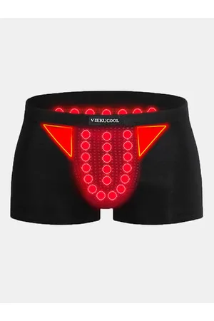 Men Underwear Magnetic Therapy Health Care Modal Fabric Boxer Briefs  Breathable (Color : Black, Size : Large) : : Clothing, Shoes &  Accessories