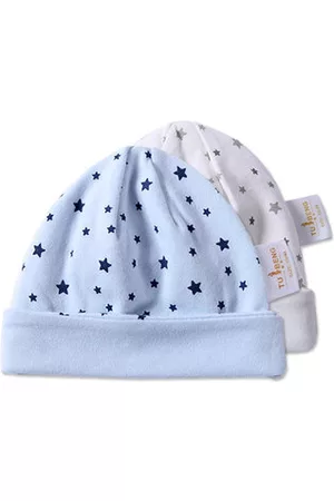Newchic Baby 2Pcs Spring Autumn Double Side Cotton Flanging Baby Hat Comfortable Soft Cap