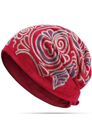Newchic Ethnic Style Embroidery Beanie Hat