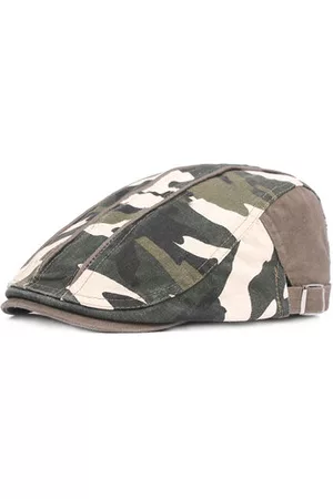 Newchic Cotton Camouflage Beret Cap