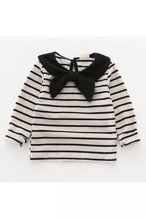 Newchic Striped Girls Sweatshirt Clothes