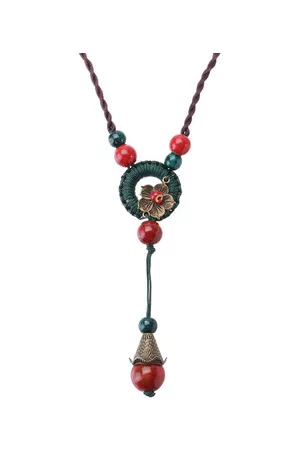 Newchic Ethnic Ceramic Bead Necklace