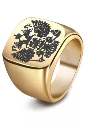 Newchic Fashion Double Eagle Ring for Men