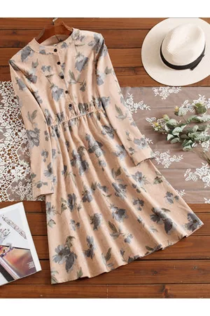 Newchic Casual Floral Print Women Dresses