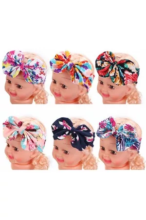 Newchic Newborn Baby Toddler Girls Kids Rabbit Ears Hairband Turban Knot Boho Headband