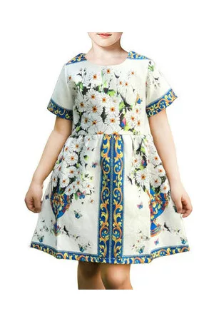Newchic Printed Girls Party Dress