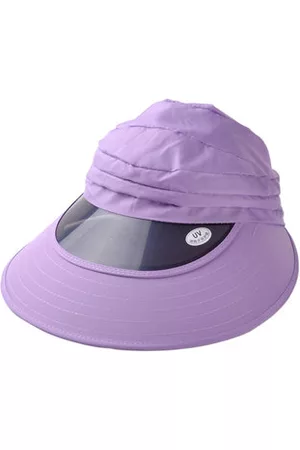 Newchic Women Girls Sun Visor Wide Brim Foldable Sun UV Protect Gardening Hat Beach Cap