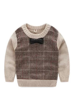 Newchic Spring Autumn Knitted Boys Sweaters