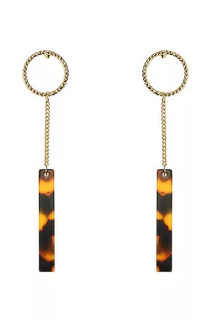 Newchic JASSY Geometric Leopard Print Earrings