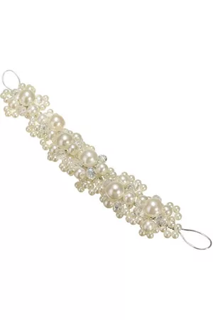 Newchic Diamante Faux Pearl Bridal Wedding Crystal Rhinestone Hair Flower Applique Clip