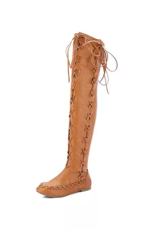 Newchic Tassel Over The Knee Boots