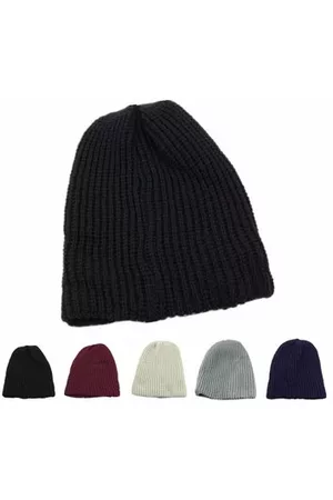 Newchic Men Women Warm Winter Knit Ski Cap Beanie Slouchy Oversize Hat