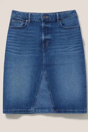 Denim mini best sale skirt size 16