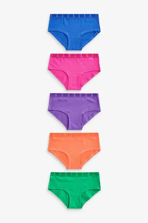 Buy Multi Bright Rainbow 10 Pack Hipster Briefs (2-16yrs) from Next USA