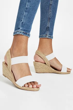 Lipsy closed ankle clearance strap espadrille wedges