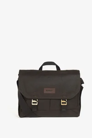 Barbour store mens satchel