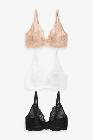 Buy DD+ Lace Bras 3 Pack from Next