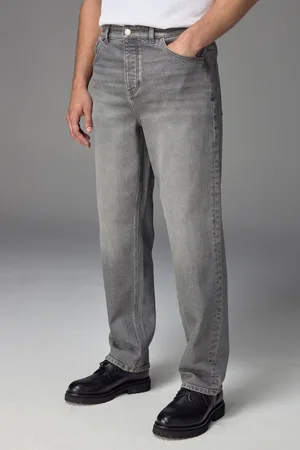 Next Washed Relaxed Fit Vintage Wash Denim Jeans