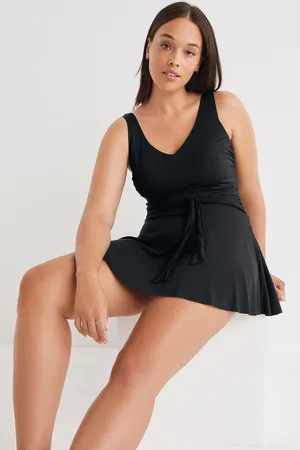 Next Shaping Tummy Control Skirted Swim Dress