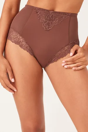 Next Chocolate High Waist Brief Firm Tummy Control Shaping Briefs