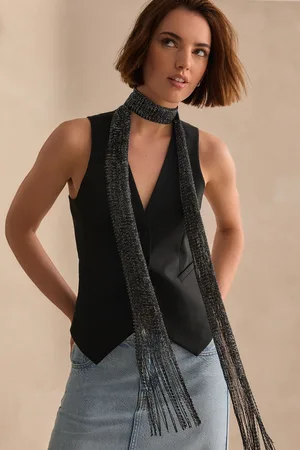 Next Sparkle Lightweight Skinny Scarf