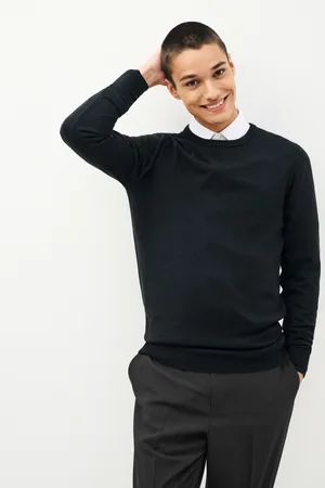 Next Crew Neck Regular Soft Touch Knit Jumper
