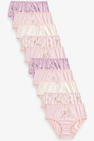 Next /Purple Ballerina Briefs 10 Pack (1.5-16yrs)